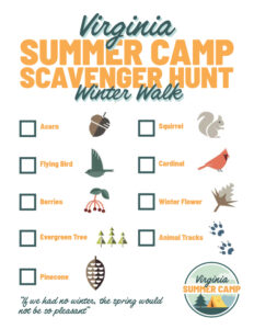 winter scavenger hunt